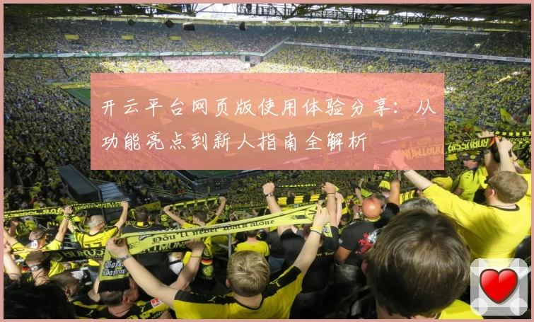 开云平台网页版使用体验分享：从功能亮点到新人指南全解析