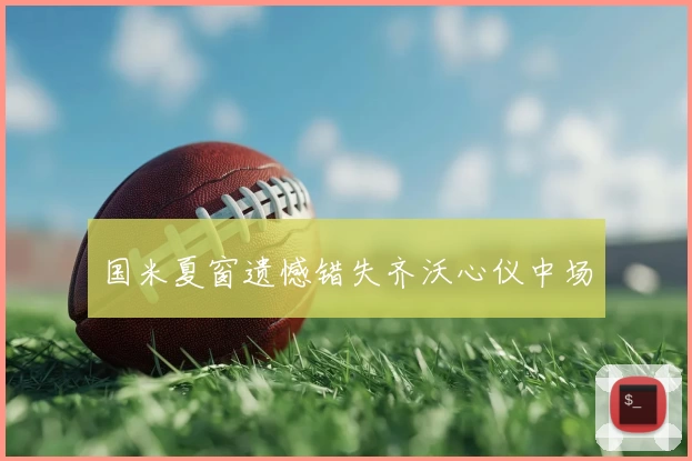 国米夏窗遗憾错失齐沃心仪中场